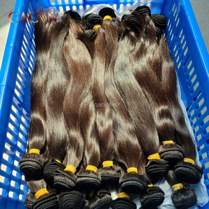 Wholesale double drawn raw cambodian temple hair,100% 14A unprocessed straight raw mink cambodian human hair