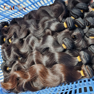 One Donor CACIN Human Raw Virgin Hair Best Quality Bundles Raw Hair Vietnamien En Gros Vietnam Cuticle Aligned Hair Vendor