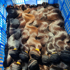 14A Grade CACIN Raw Hair Bundles Super Double Drawn Cuticle Aligned Virgin Hair Vendor, Unprocessed Single Donor Vietnamese Hair