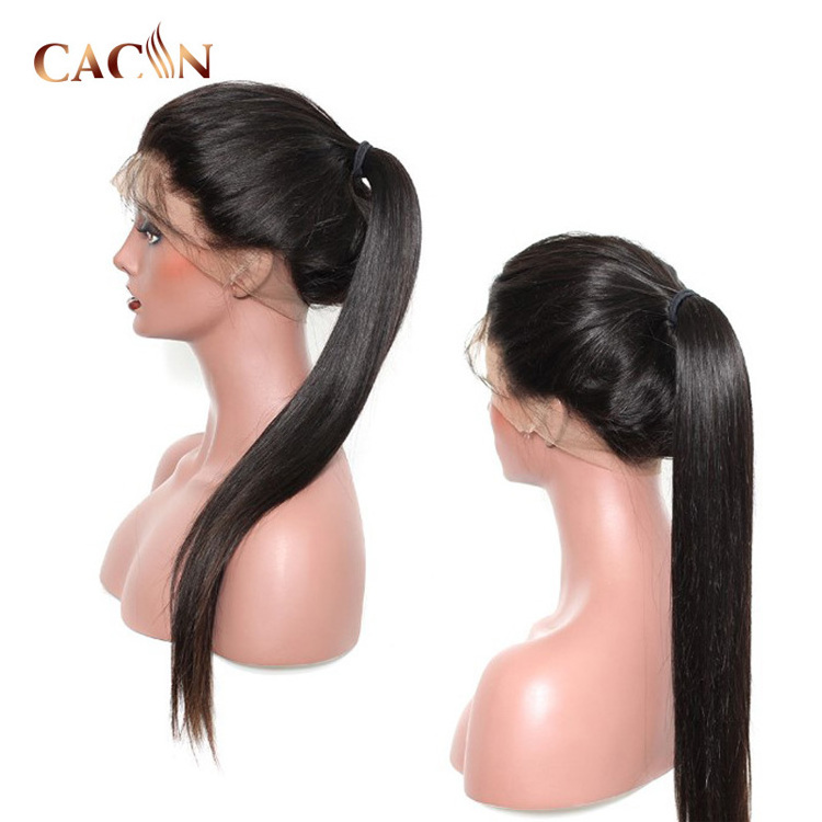 Most expensive human hair middle part lace wig indonesia,natural human hair wigs short