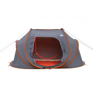 Customized 2-3 People Low MOQ Automatic Middle East Tent Durable Polyester Cotton Canvas Desert Tent Pop Up Tent