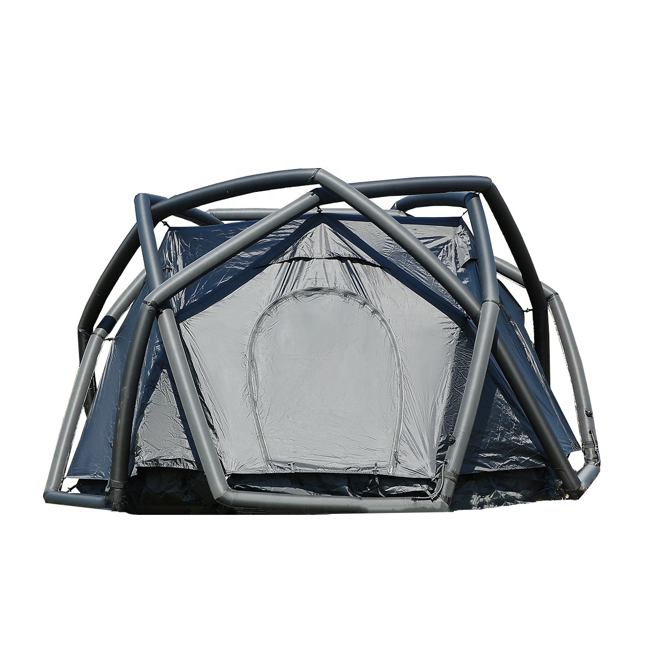 Large Double-Layer Waterproof Inflatable Bubble Dome Tent for 3-4 People for Camping and Advertising