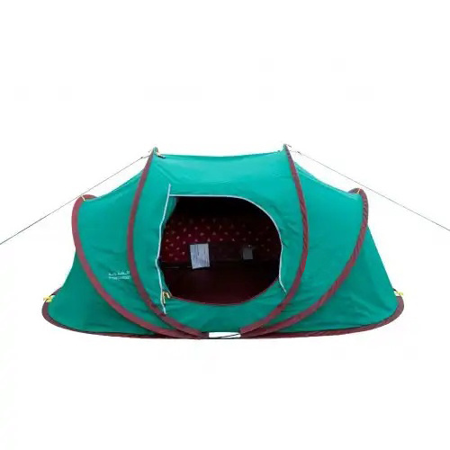 Customized 2-3 People Low MOQ Automatic Middle East Tent Durable Polyester Cotton Canvas Desert Tent Pop Up Tent