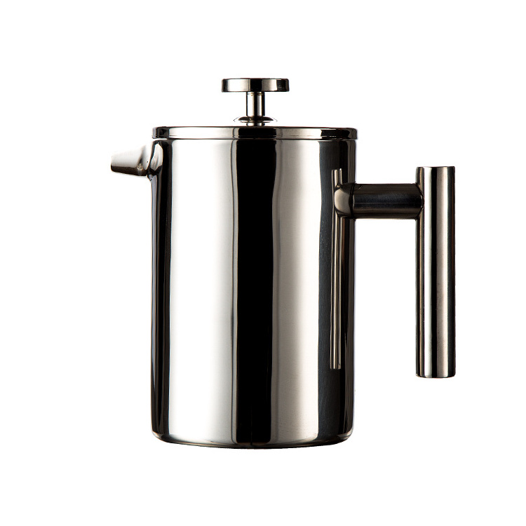 Insulated Double Wall Stainless Steel French Press Coffee Maker