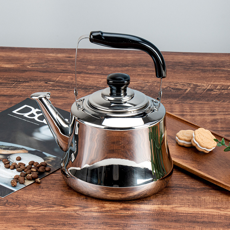 With Strainer Tea Kettle Stovetop Tea kettle Classic Teapot  Whistling Stainless Steel Tea Pot Boiling Water  Kettle