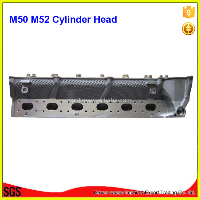 Auto engine M50 M52 cylinder head for BM-W 325/525i/525ix 2494cc