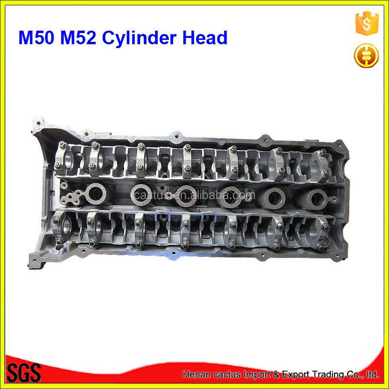 Auto engine M50 M52 cylinder head for BM-W 325/525i/525ix 2494cc