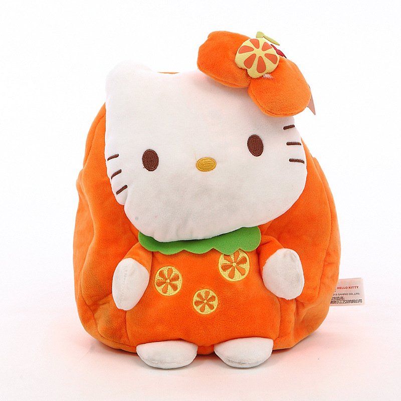 Wholesale Kawaii Cute Stuffed Plush Backpacks Kids Soft Plush Hello Kitty Bag Toy Hello-Kitty Backpack