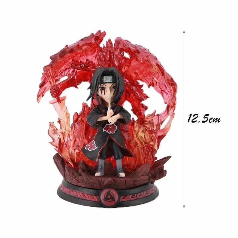 Japanese Statue GK Model Toys Uchiha Madara Itachi 13.5cm/5.31'' Anime Action Figure Collection Figurines