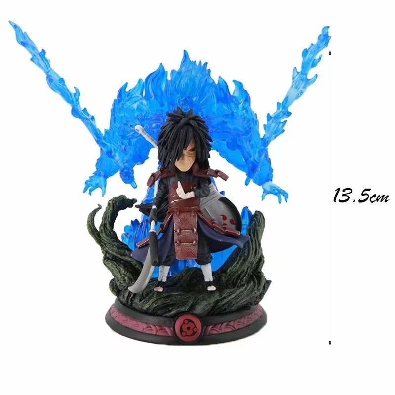 Japanese Statue GK Model Toys Uchiha Madara Itachi 13.5cm/5.31'' Anime Action Figure Collection Figurines