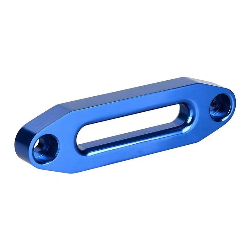 Aluminum Hawse Fairlead for Synthetic Winch Rope Cable Lead Guide For ATV