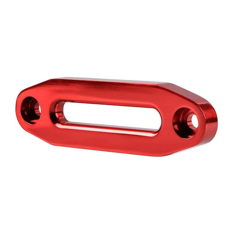 Aluminum Hawse Fairlead for Synthetic Winch Rope Cable Lead Guide For ATV