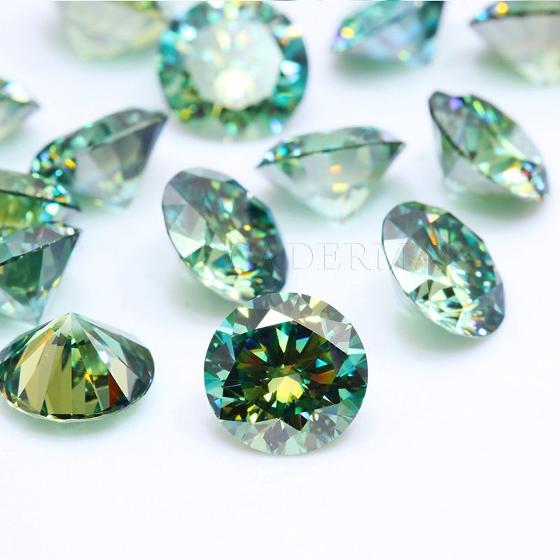 Wholesale Price Loose gra moissanite D color excellent VVS round moissanite stone diamond for jewelry making