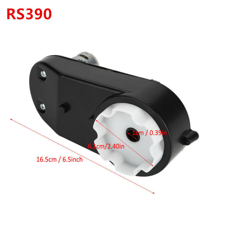 Electric Motor Gear Box For Kid Toy Car 390 12V 20000RPM High Torque  Motor for Kids Ride on Car SUV Parts