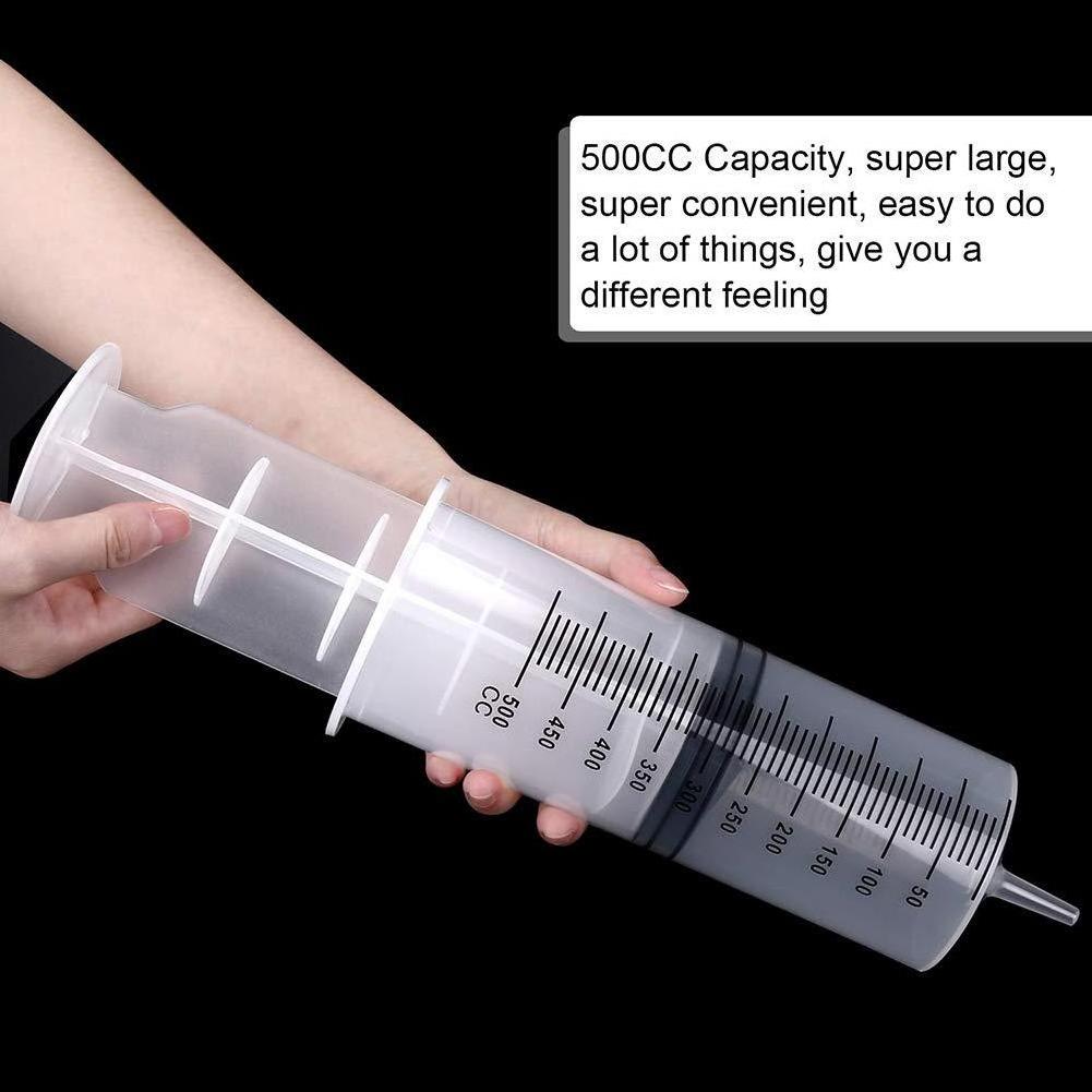 200CC Irrigation syringe 500ML Large-capacity industrial syringes with catheter