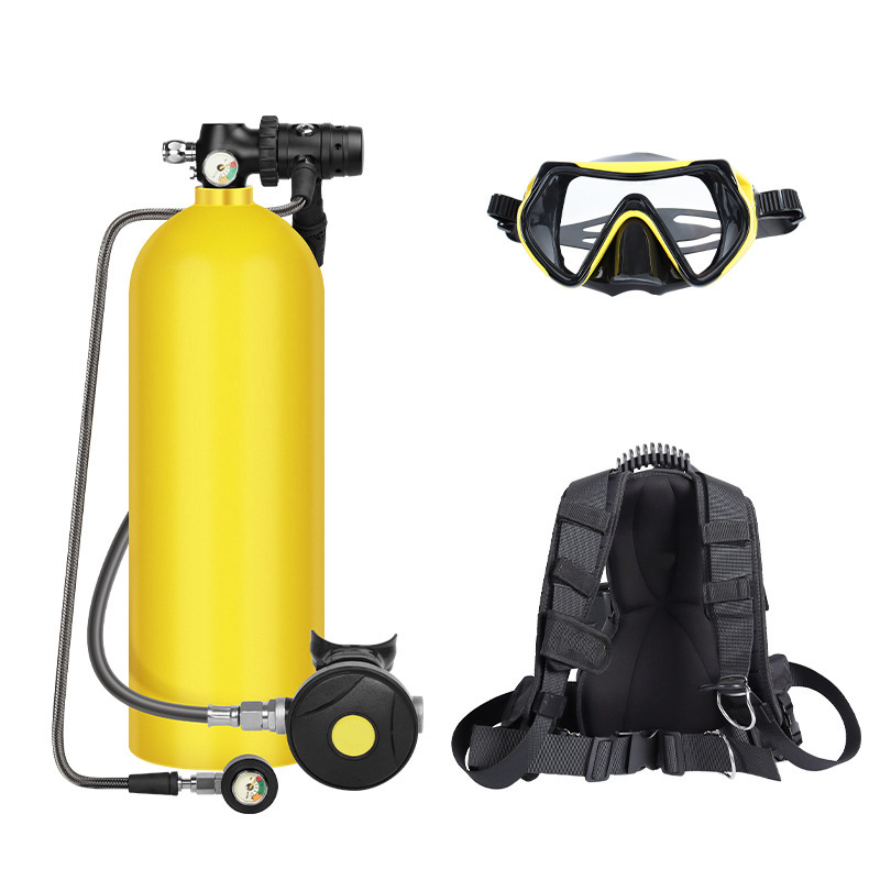 Underwater diving equipment lung air tank small oxygene cylinders for dive 4L