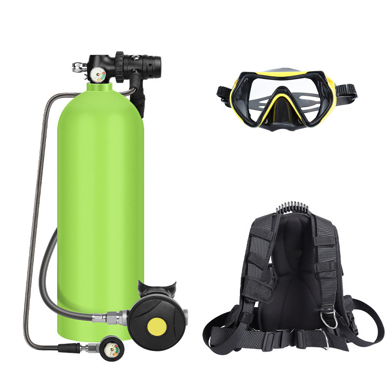 Underwater diving equipment lung air tank small oxygene cylinders for dive 4L