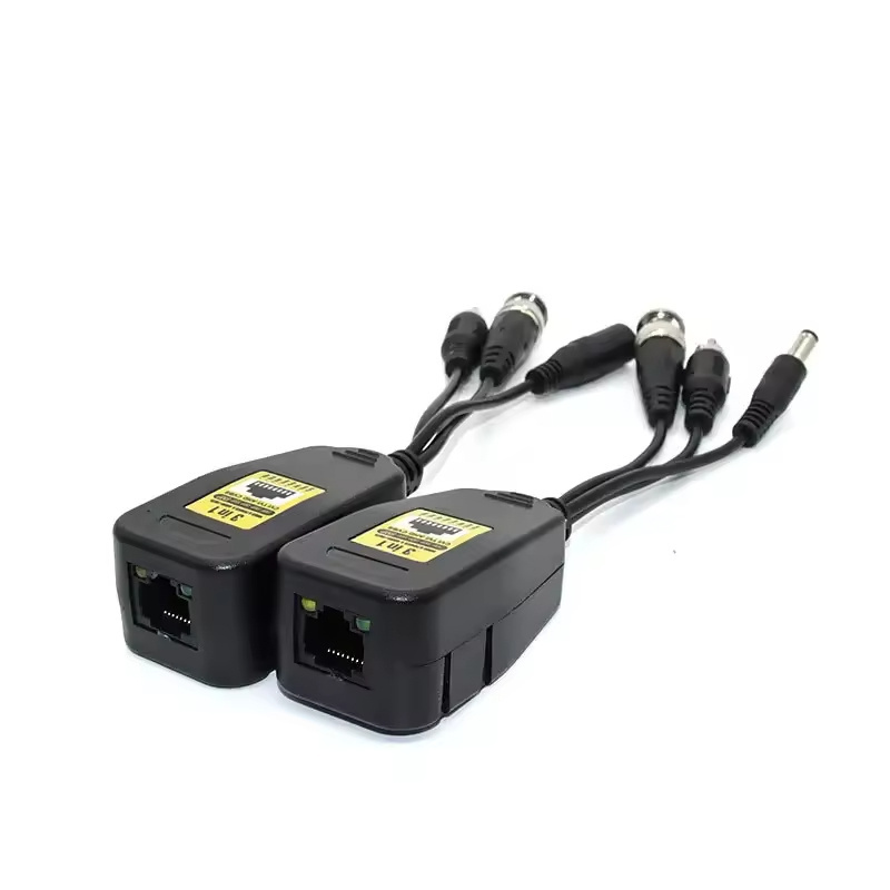 Passive HD Video Balun With Power Audio For CCTV Full Hdcvi HD-TVI HD Video Balun Connector