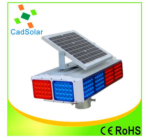 Road Safety Led Warning Lights solar powered led traffic warning light custom