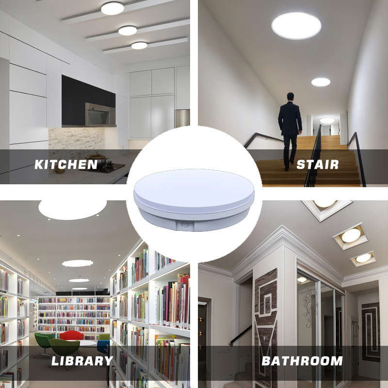 IP54 Led light 3000K 4000K 6500K Ceiling Surface Mounted Square Round Led Panel Light For Home Office