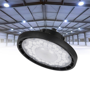 Industry Hanging Slim Sensor 100w 150w 200w  Warehouse Shop Garage 20000 Lumens ufo LED High Bay Light For Workshop