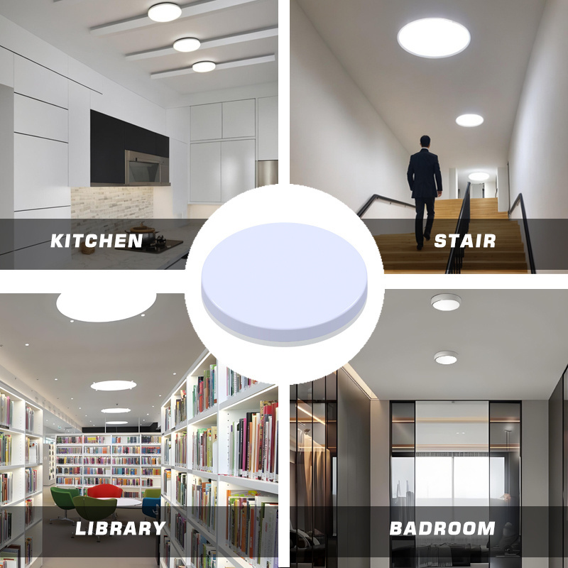 IP54 Led light CE ROHS CB TUV 3CCT Modern Ceiling Light Surface Mounted Square Round Led Panel Light For Home Office Living Room