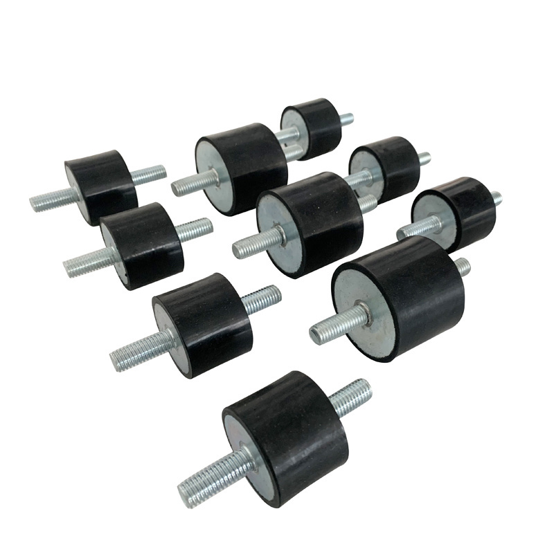 Various sizes option male rubber buffer pump anti-vibration mount mini rubber shock absorber for air conditioning