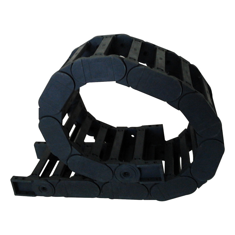 Cnc Machine Nylon Open Bridge Flexible Plastic Wire Carrier Plastic Energy Drag Chain Plastic Cable Towline Tank Chain