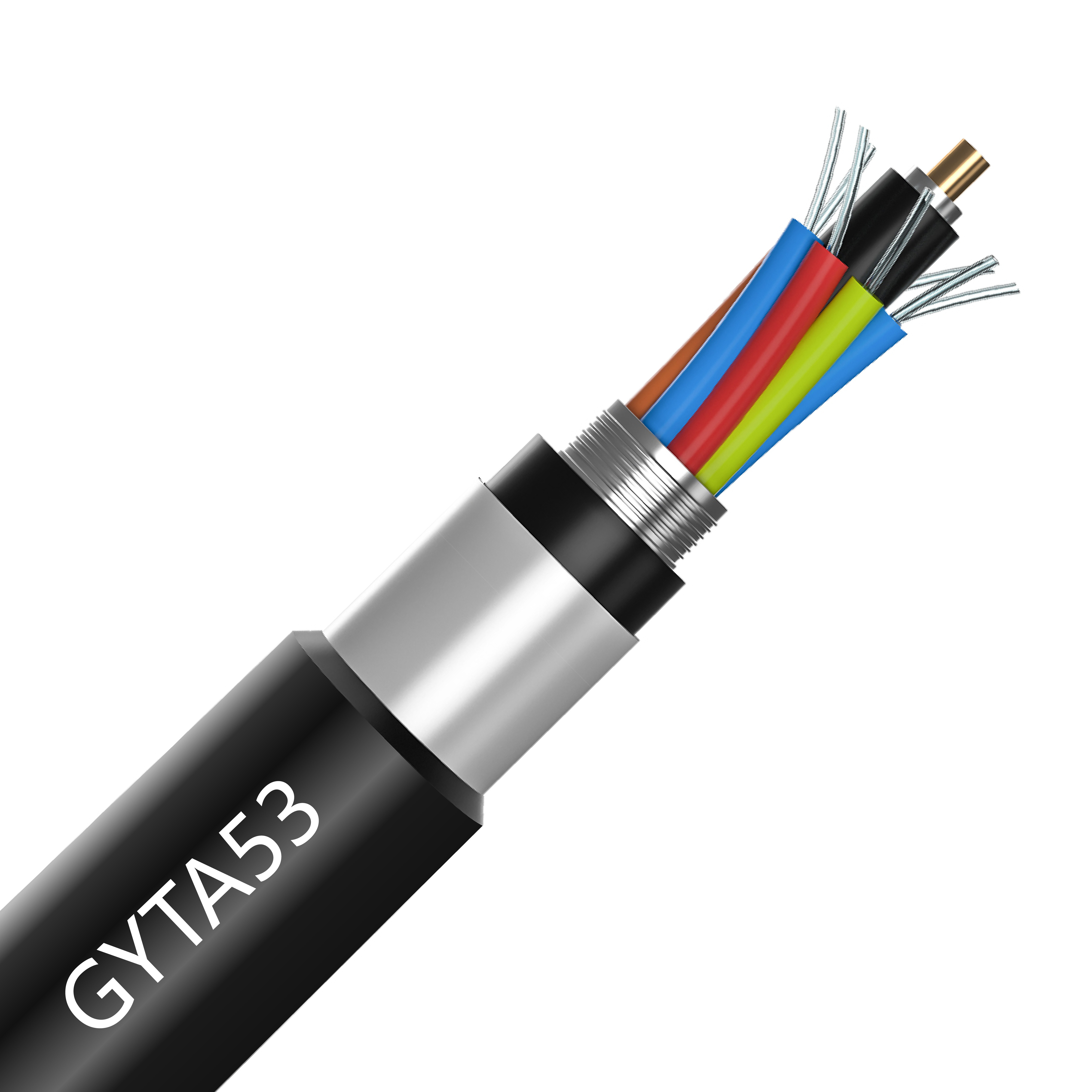 Factory direct sales low price GYTA53 outdoor buried 36 core optical cable