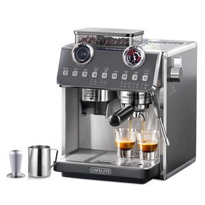 CAFELFFE  20Bar Home Use Espresso Coffee Maker Italian Coffee Machine Germany Coffee Machine With Grinder