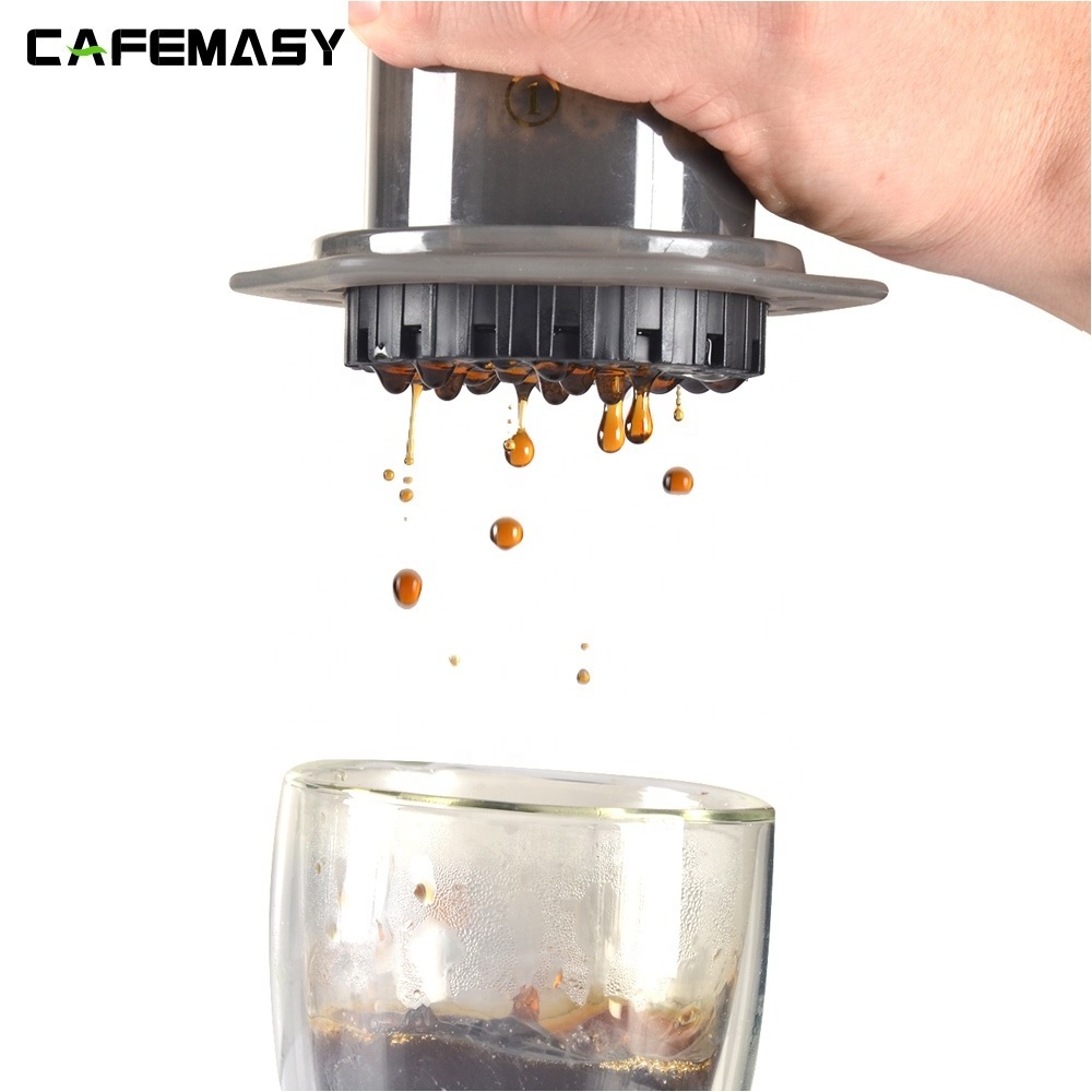 Portable Espresso French Press Heat Resistant Hand Brew Express Coffee Maker For Blewing Mini Travel Camping Drip Coffee Maker