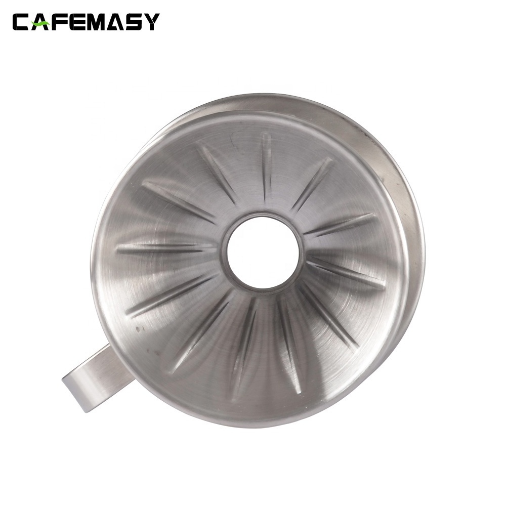 Barista Tools Stainless Steel Coffee Filter V60 Coffee Dripper Pour Over Coffee Dripper