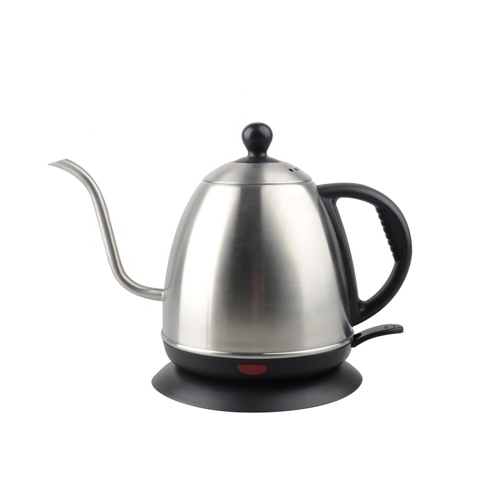 CAFEMASY Coffee Tools S/S Goose Nock Electric Kettle 1L Coffee Pour Over Kettle Coffee Kettle