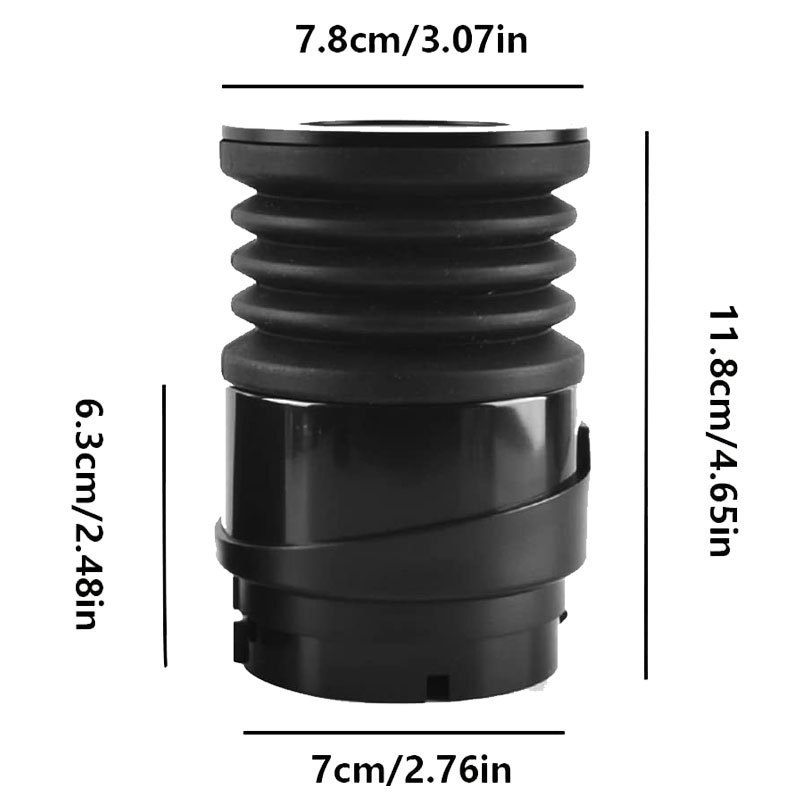 Single Dose Hopper Grinder with Silicone Bellow and Aluminum Lid Compatible with Baratza Encore Coffee Grinder Blowing Hopper