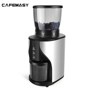 Electric Coffee Grinder Machine Cordless Coffee Bean Grinder Stainless Steel Electric with Removable Burr Grinder Part