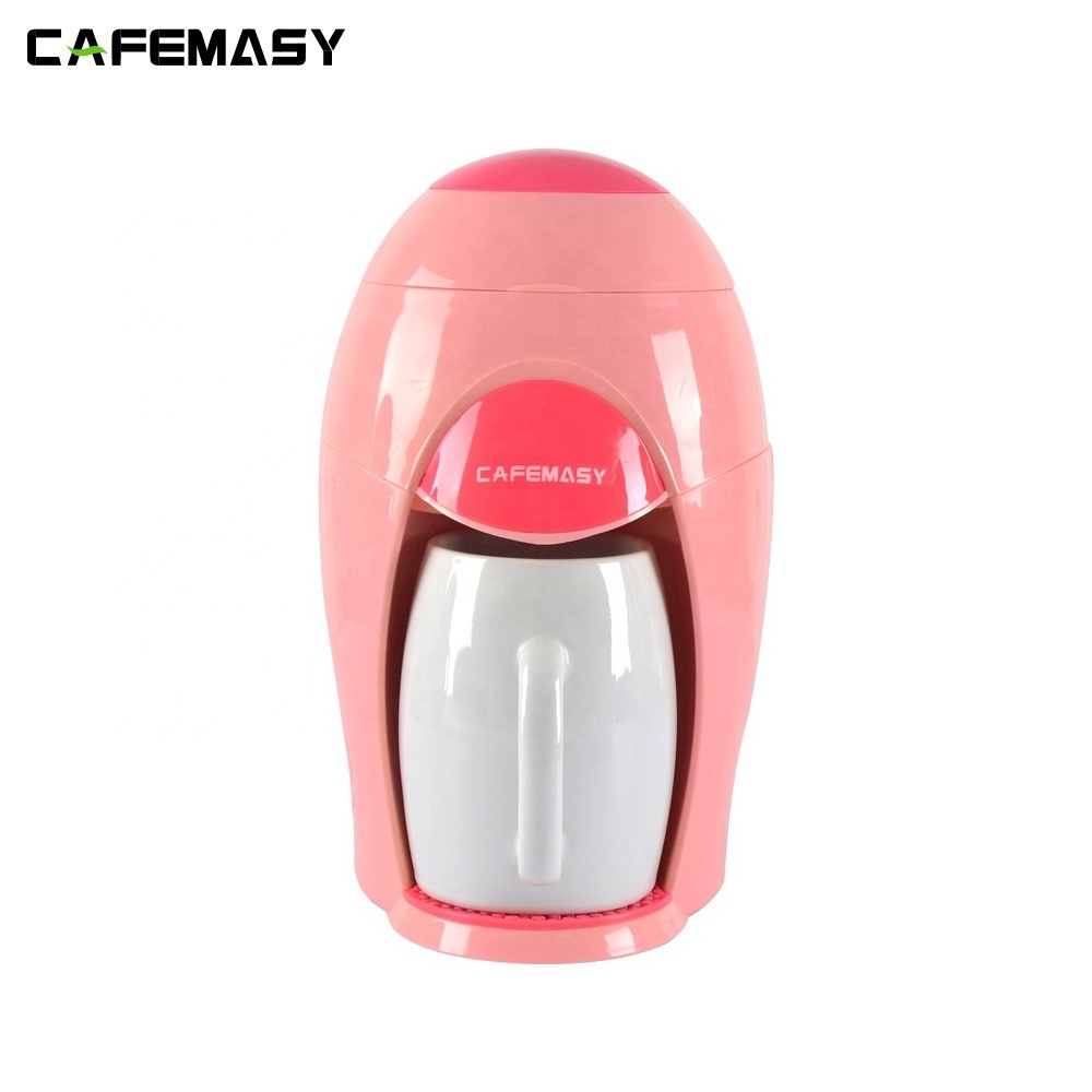 CAFEMASY Household Electric Coffee Machine with Single Cup AMERICAN COFFEE MAKER Mini Portable Coffee Maker