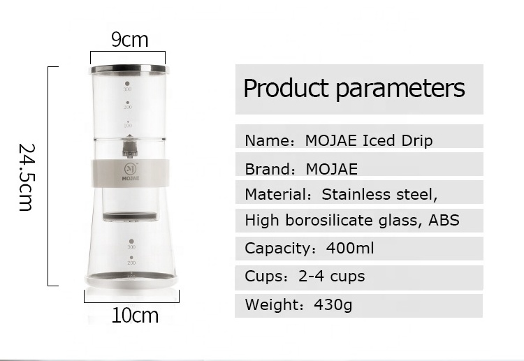 Hand Ice Drip Coffee Maker New Cold Iced Coffee Maker Wholesale Cold Brew Coffee Maker