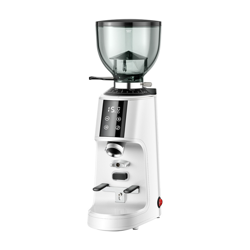 2024 New Arrival Comercial Electric Coffee Grinder Stainless Steel ABS Espresso Blade Coffee Grinder Machine