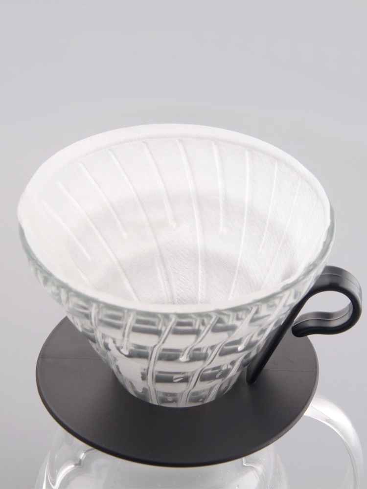 Wholesale 100pcs Per Pack V02 Coffee Filter Paper Pour Over Coffee Japan Filter Paper Coffee Drip Filter Paper