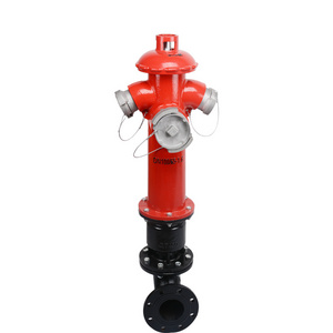 4 Inch Fire Fighting Outdoor Three Way Type Fire Hydrant