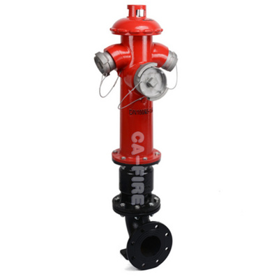 Ca-Fire Outdoor French Fire Hydrant Manufacturers Pillar Type Fire Hydrant