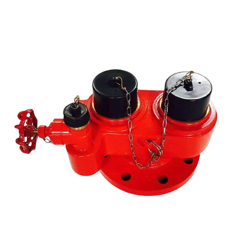 CA Fire  2 Way  4 Way Ductile Iron Breeching Inlet Valve