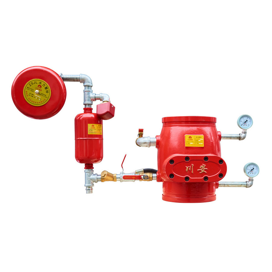 CA fire wet type fire alarm check valve for fire sprinkler system