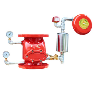 CA fire wet type fire alarm check valve for fire sprinkler system