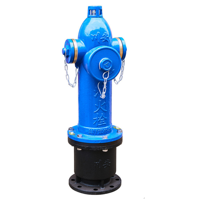 Pillar Water Stand Pipe Landing Valve Fire Hydrant With Cap Chains