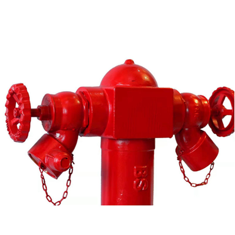 CA-Fire Cast Iron Pillar Landing Valve Pillar  Two Way Fire Hydrant