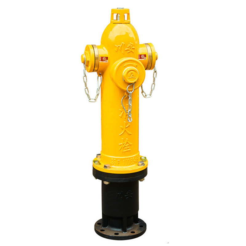 Pillar Water Stand Pipe Landing Valve Fire Hydrant With Cap Chains