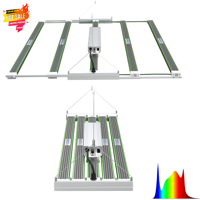 Bar 730W 1000W Retractable Lm301h Lm301b Full Spectrum Agriculture Led Grow Light Intertek Lighting