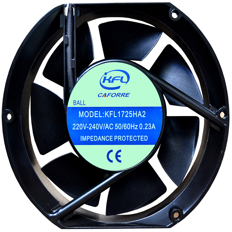 172mm Industrial High CFM Exhaust Fan AC 120V 220V 380V Cooling Fan 3000RPM