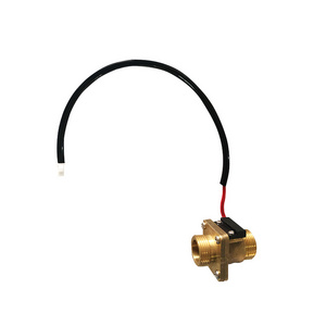 water flow switch sensor brass copper boiler flow switch electronic water heater flow switch